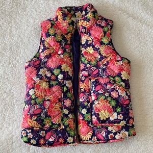 EUC vibrant puff vest!